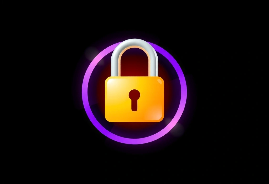 Simbol stilizat al unui lacăt deschis, reprezentând securitatea și funcționalitatea esențială a site-ului.